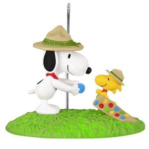 Hallmark Keepsake 2025 Merit Badge Ceremony Peanuts Gang Snoopy Ornament